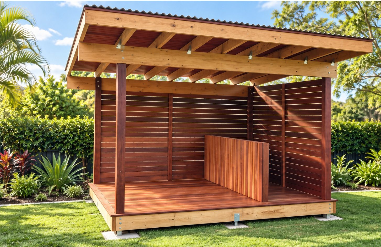 Timber gazebo