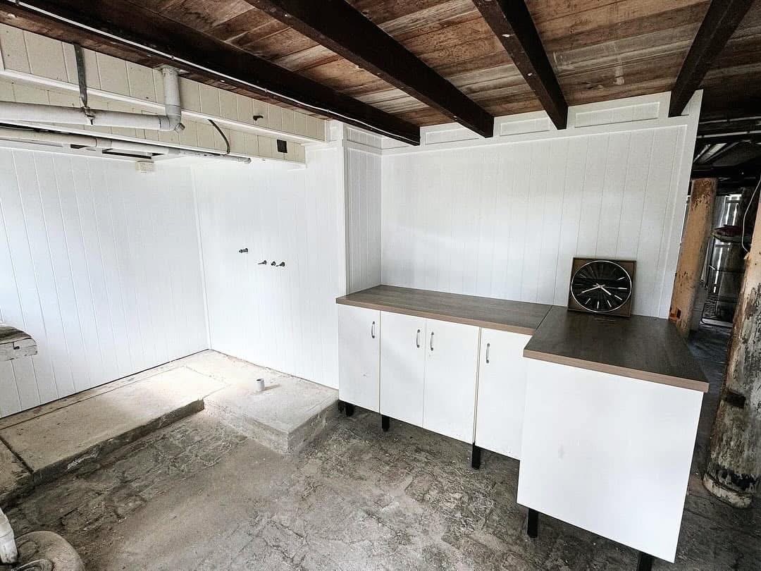 Under-house utility upgrade